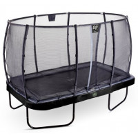 Батут EXIT Елегант Преміум 244х427 см чорний